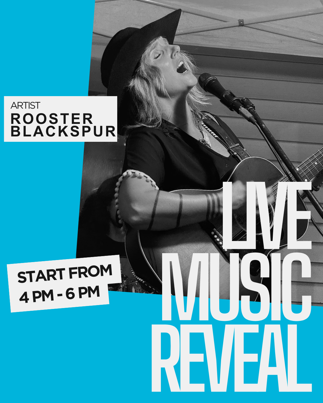 Black and white poster for a Jon Lundberg and the Locals live music event on August 2, 2025.